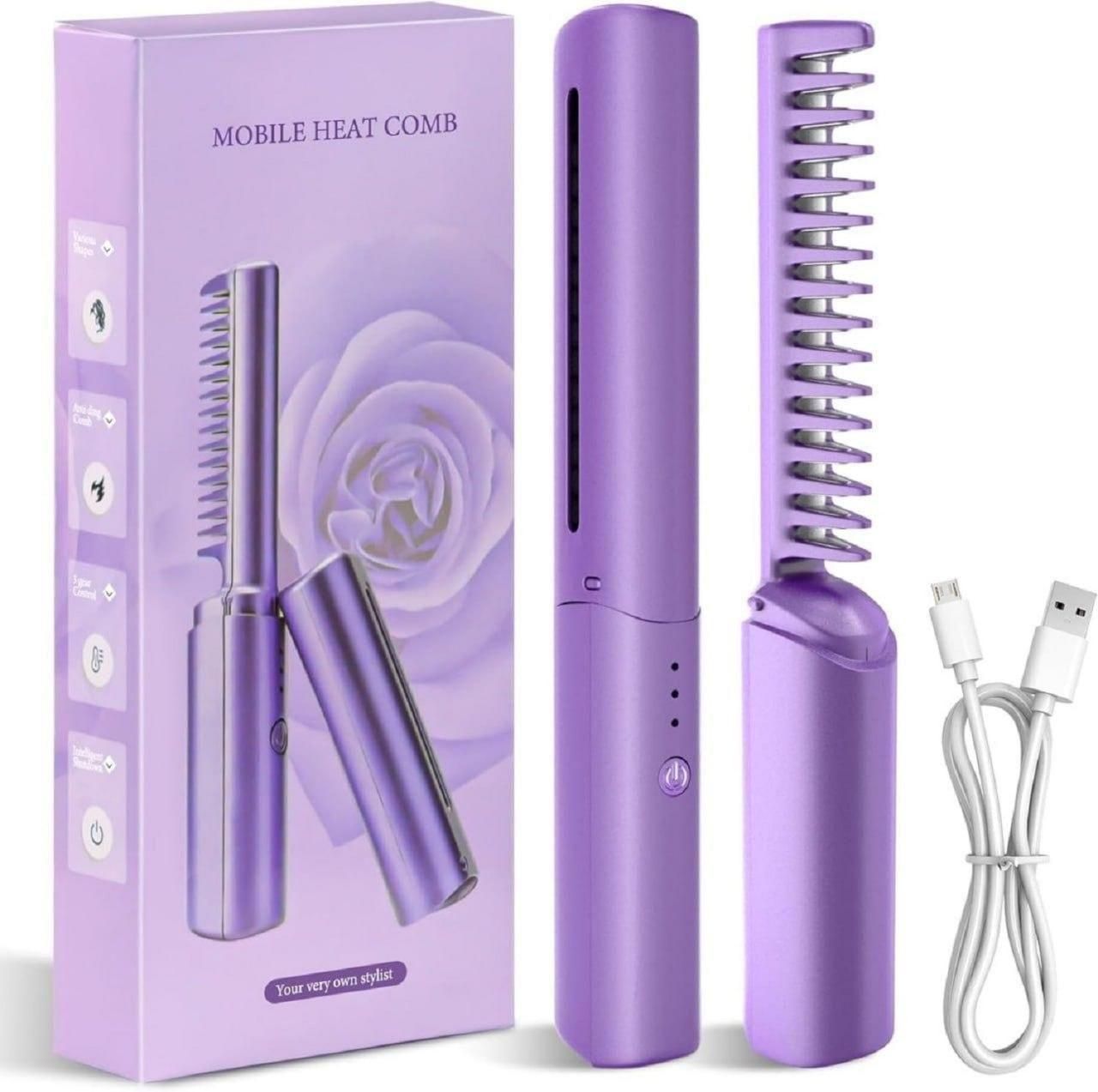 Mini Hair Straightener - Cordless & Rechargeable