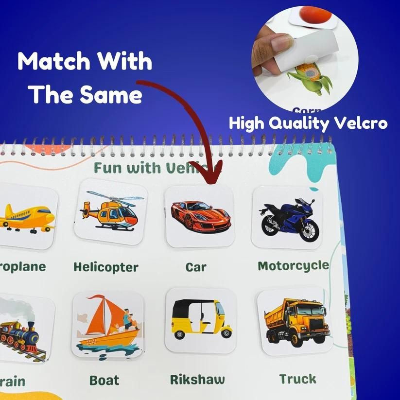 Chhote Natkhat Early Learning Book | 12 in 1 Learning Book For Kids