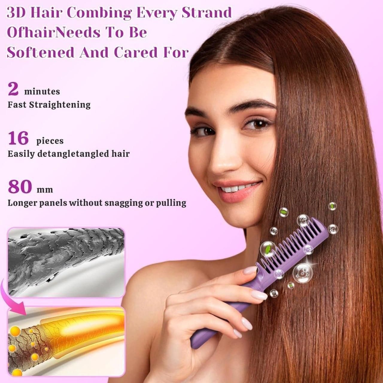 Mini Hair Straightener - Cordless & Rechargeable