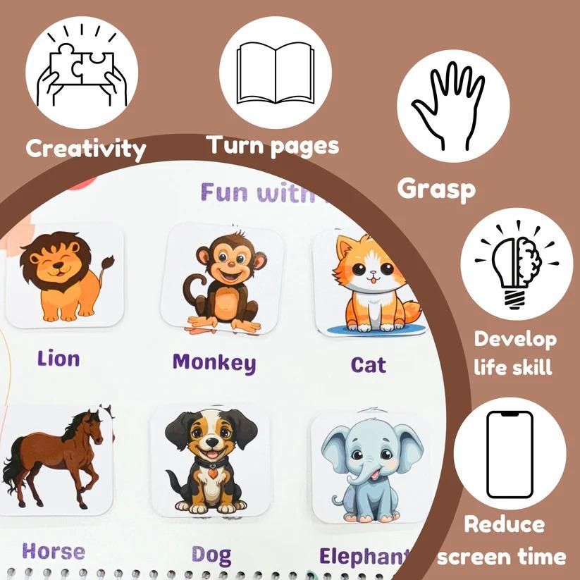 Chhote Natkhat Early Learning Book | 12 in 1 Learning Book For Kids
