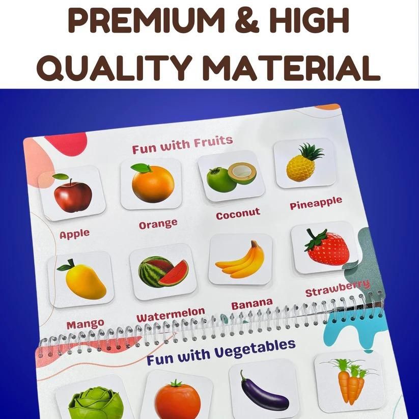 Chhote Natkhat Early Learning Book | 12 in 1 Learning Book For Kids