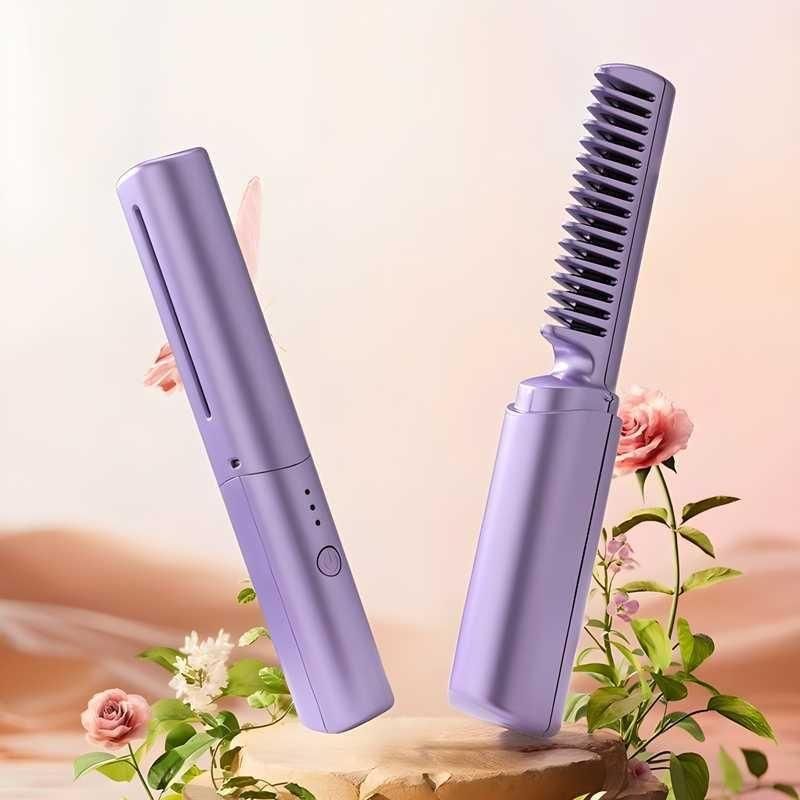 Mini Hair Straightener - Cordless & Rechargeable