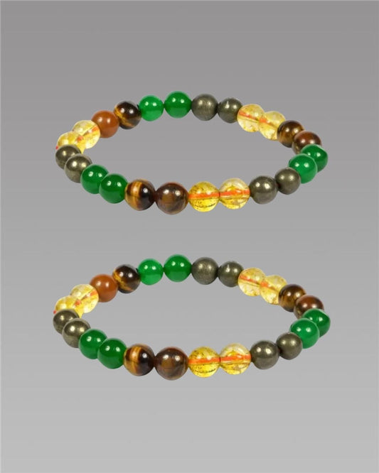 Natural Money Magnet Bracelet (Pack of 2)